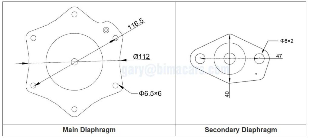 276886-Diaphragm-Main-Dimension