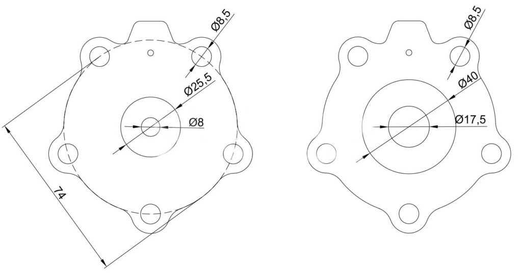 K2000 Diaphragm-size