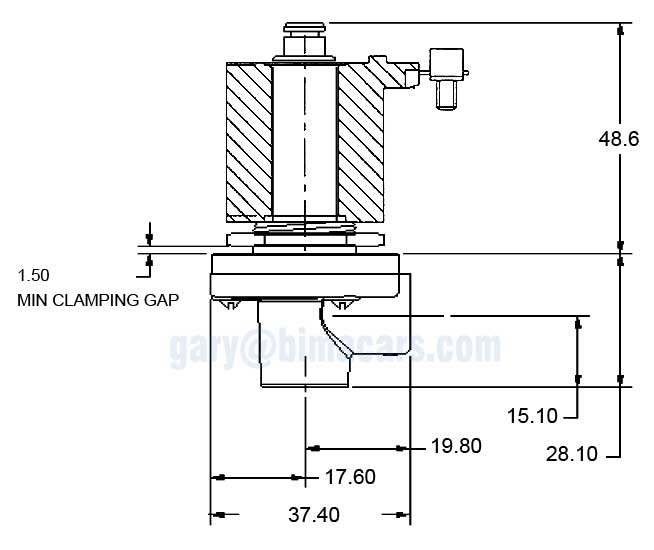 RCA3D0-valve